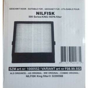 Nilfisk King 500 hepafilter