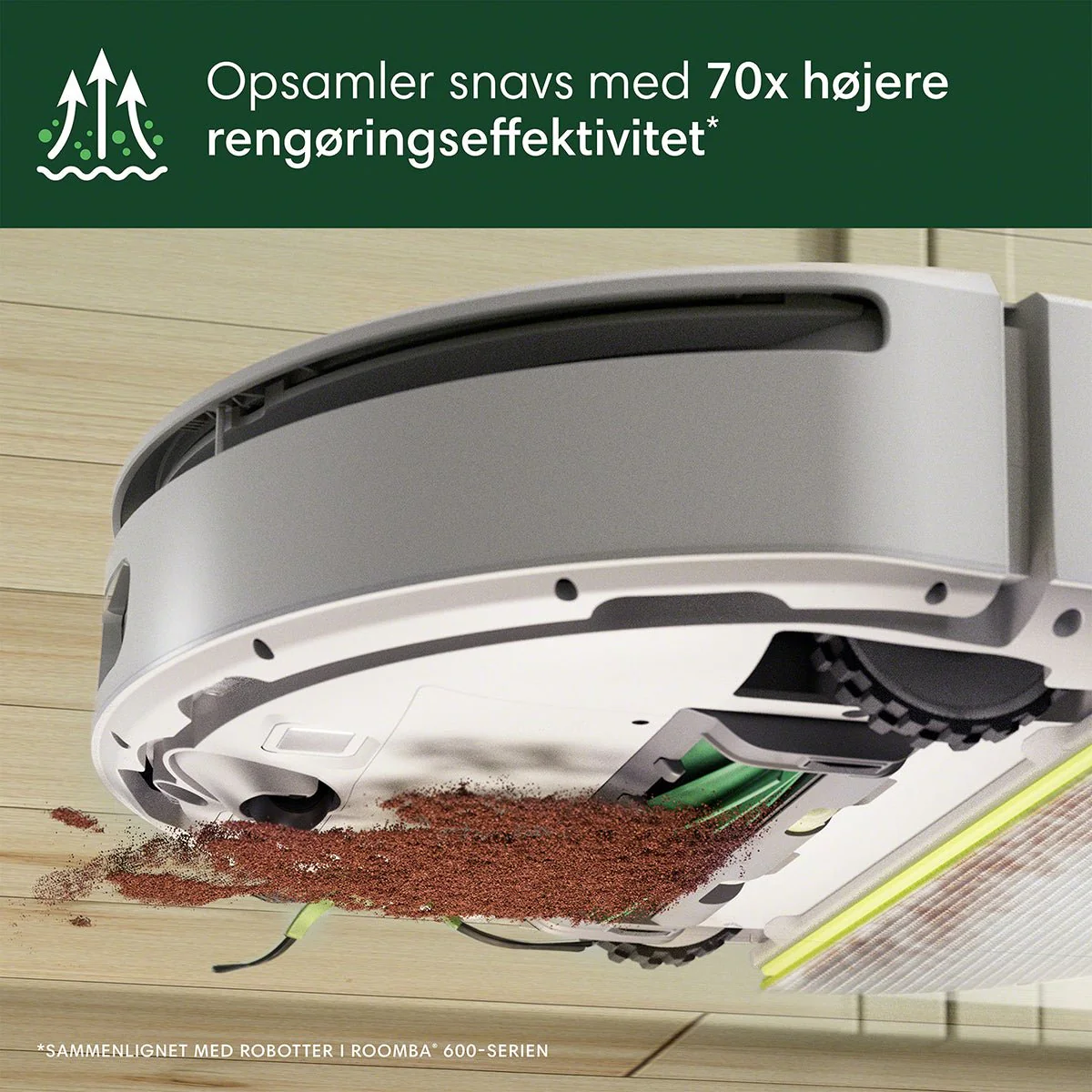 Roomba® 205 DustCompactor™ Combo-robot hvid - Billede 11