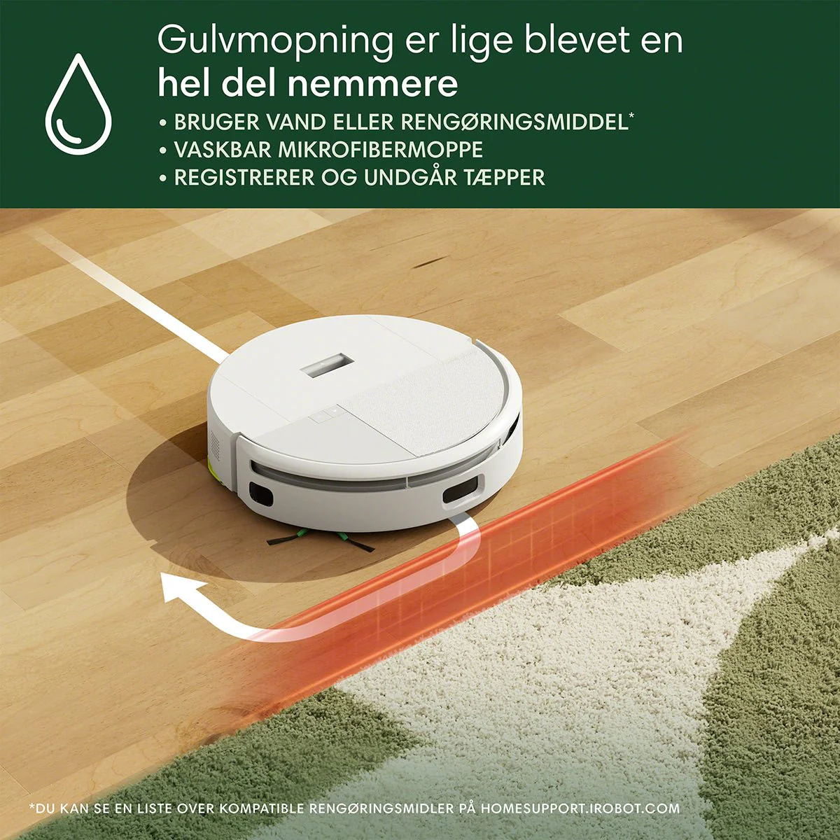 Roomba® 205 DustCompactor™ Combo-robot hvid - Billede 7