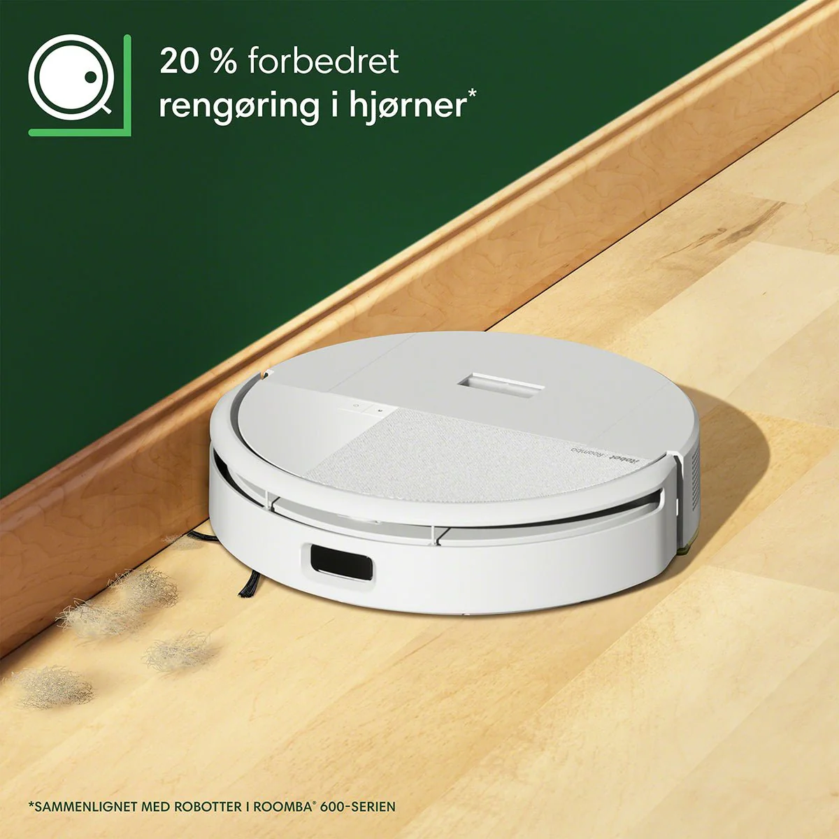 Roomba® 205 DustCompactor™ Combo-robot hvid - Billede 6